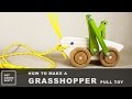 Grasshopper Pull Toy