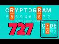 CRYPTOGRAM 727
