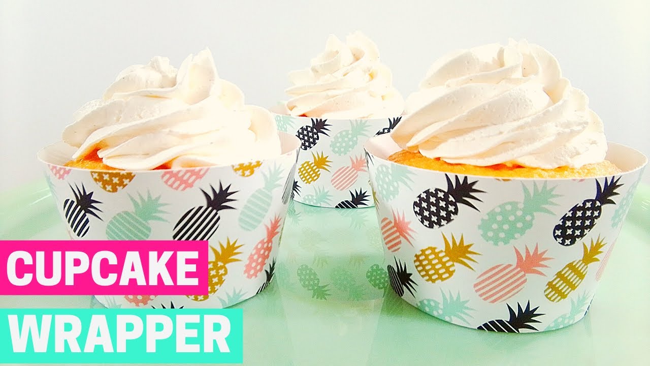CÓMO HACER ENVOLTURA PARA CUPCAKE | DIY CUPCAKE WRAPPER | DIY PARTY BOARD WRMK | SACHE BAKES