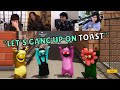"How is Toast so Good at this game?" (All POV) ft Sykkuno, Valkyrae, Toast & LilyPichu | Gang Beasts