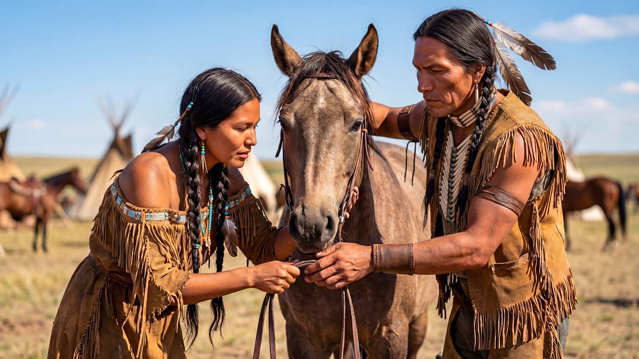 Lakota Girl Spoke to a Wild Horse — What Happened Next Shook the Entire Tribe Forever