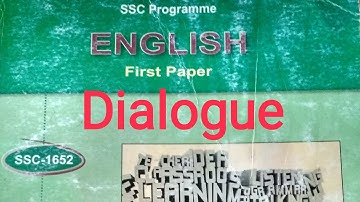 উন্মুক্ত এসএসসি ১ম বর্ষ ইংরেজি সাজেশন ২০২২,Open University SSC English Dialogue,BOU SSC Dialogue,SSC