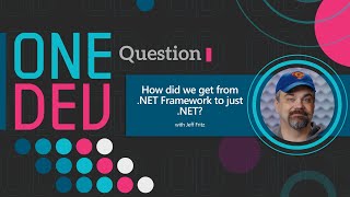 How did we get from .NET Framework to just .NET?