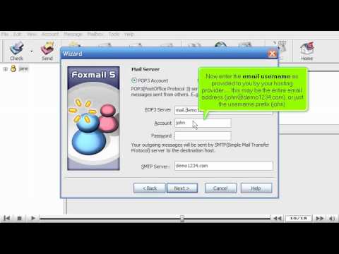 How to configure an email account in FoxMail - Configuring Email Tutorials