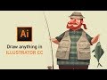 Learn to Draw Anything with Adobe Illustrator CC