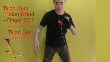 Talon Spin + DNA Bind (Talon Grind + Finger Spin) Yoyo Tutorial