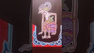 gambar wayang Arjuna dengan pensil warna #shorts