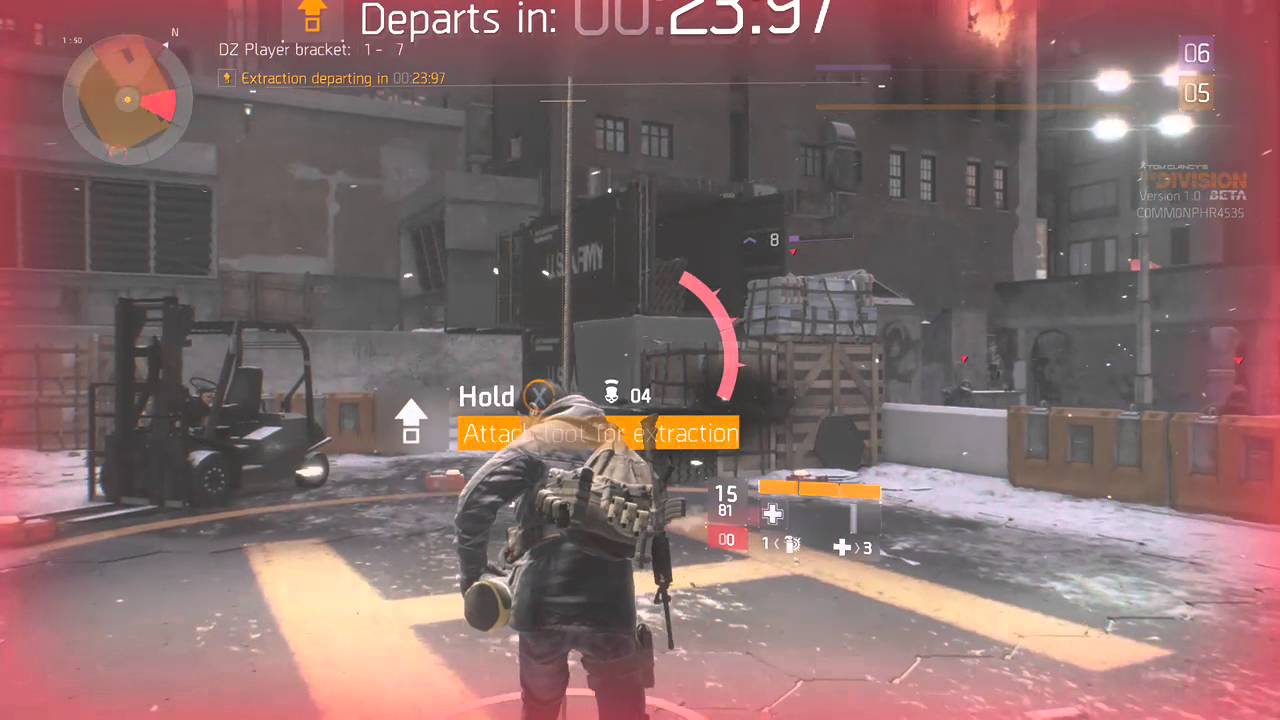 The Division BETA Godmode Glitch - Clip