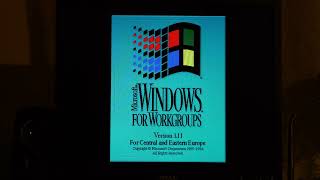 Vintage 486 PC - Booting Windows 3.11 and accessing the Internet