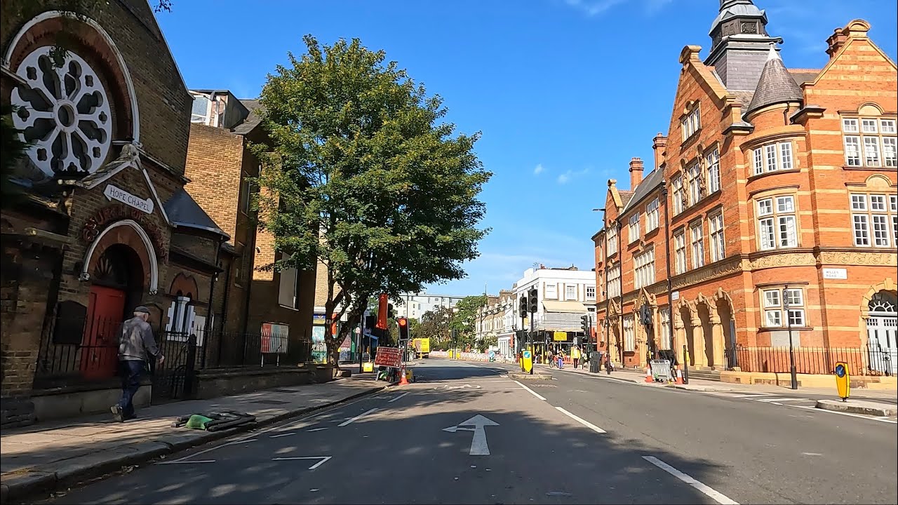 Driving in London Bloomsbury to Finchley Road via King's Cross