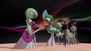 Gallade Sings - Rockstar Sony Ericsson Ringtone (feat. Kirlia & Gardevoir) @ilovegardevoir