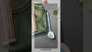 Crochet Heart Bag Charm | Crochet keychains #fyp #shorts #trendingshorts #shortsfeed