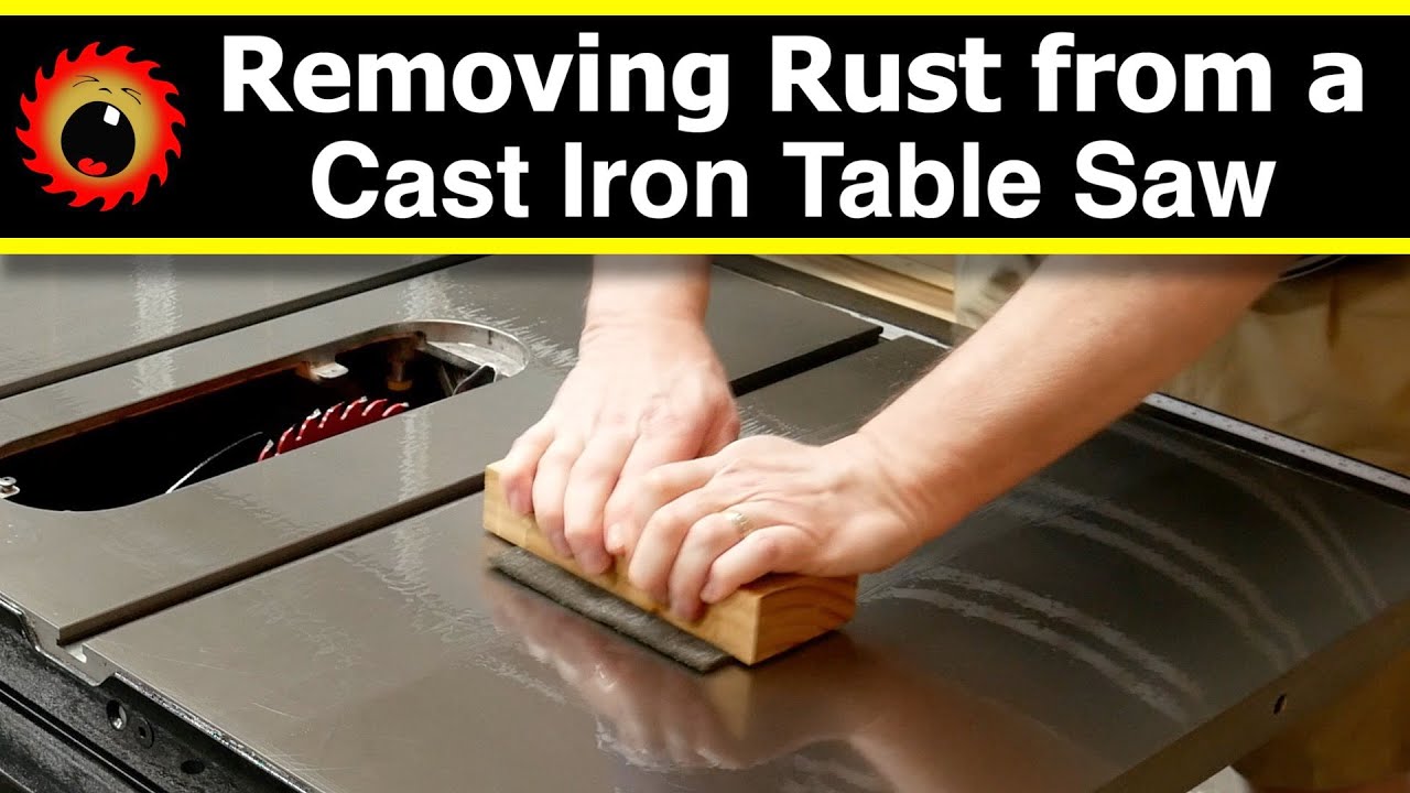 How to Keep Your Table Saw Surface Clean and Rust-Free