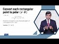 Converting Between Rectangular and Polar Coordinates | Calculus II | MTH5102_Topic155
