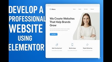 WordPress Tutorial Elementor | Class 11 | Learn to develop website with Elementor plugin