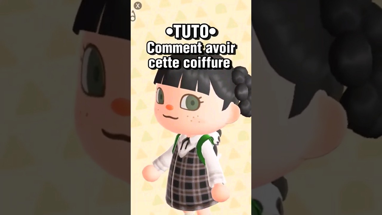 Tuto: Comment avoir cette coiffure dans Animal Crossing ? #