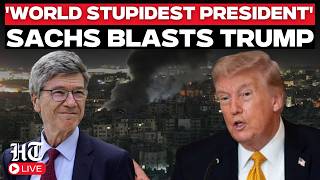 Iran War News Live | 'World Stupidest President': Jeffrey Sachs Hammers Donald Trump Over Iran War screenshot 4