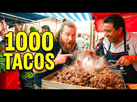 Para Fanáticos de la BARBACOA 🇲🇽 Aquí vende 1000 Tacos al Día