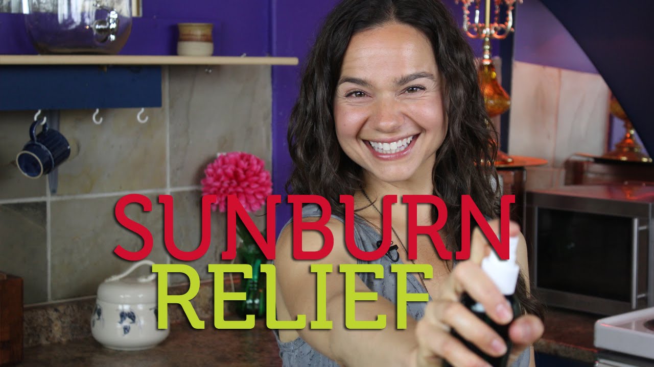 How to Get Sunburn Relief Naturally | DIY After Sun Spray