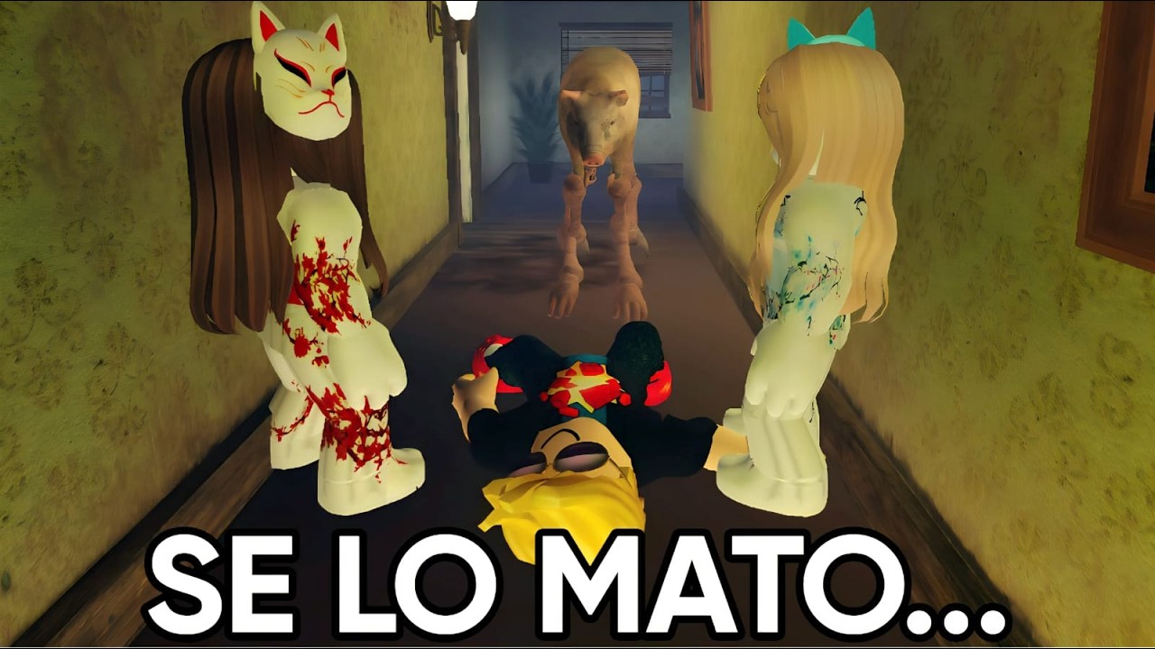 3 NOOBS en UN JUEGO DE TERROR de ROBLOX!! 🔪😭 ft:@YoSoyDiego