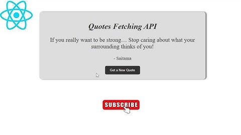 How to Make Random Quote Generator in Vite + React | API Project