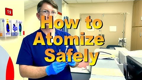 How To Atomize Medications Safely