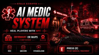 MEDIC SYSTEM + DEATHSCREEN | OPENSOURCE | FIVEM SCRIPT