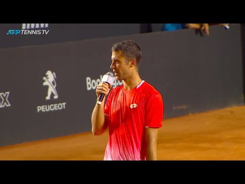Laslo Djere shares an emotional winner's speech in honour of his parents | Rio Open 2019