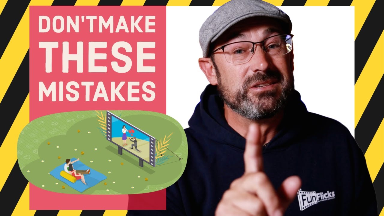 Don’t Make these mistakes when hosting your outdoor movie night