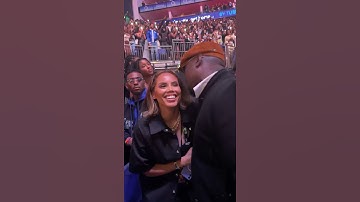 Jada p and Obi Cubana at Wizkid concert in London