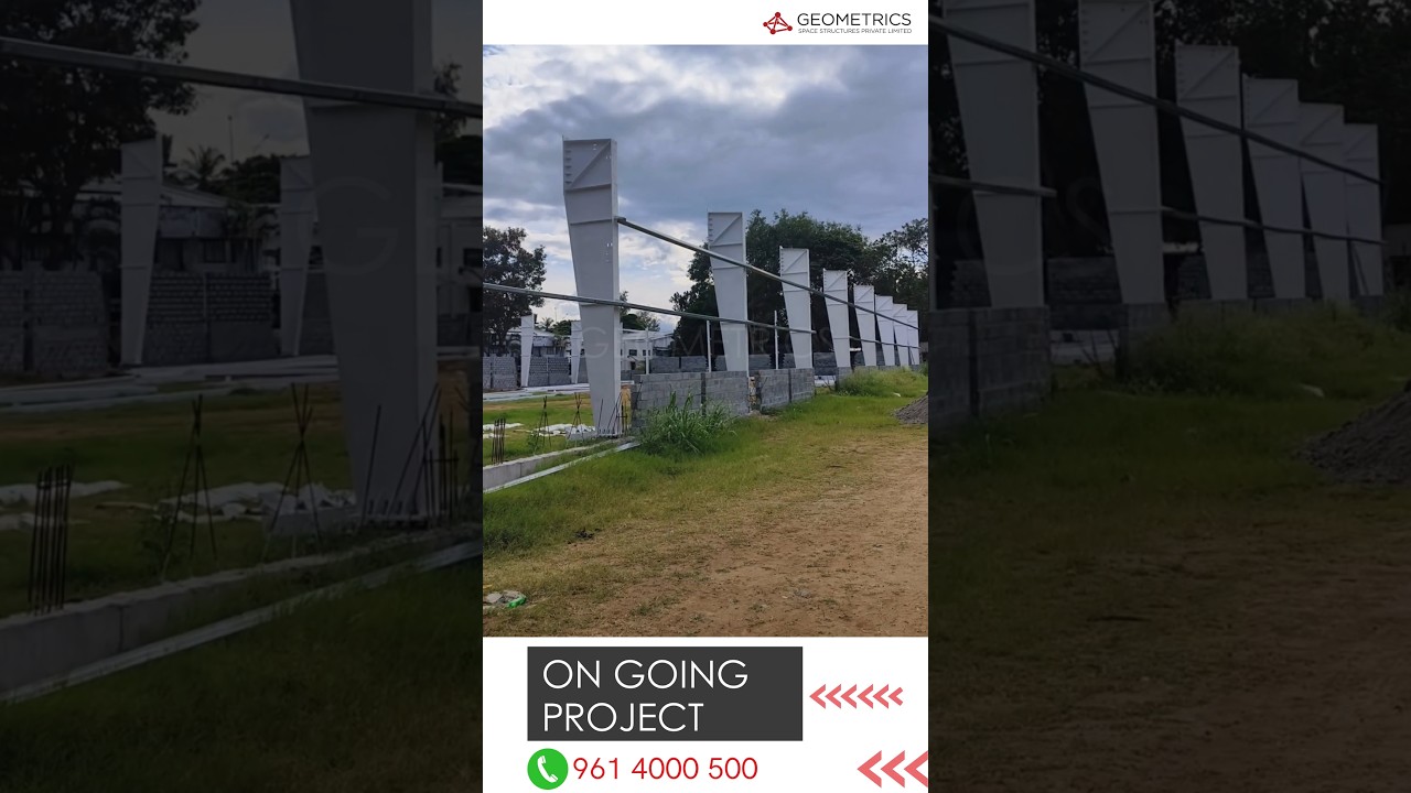 Steel Building in Progress | Pre engineered building construction | 