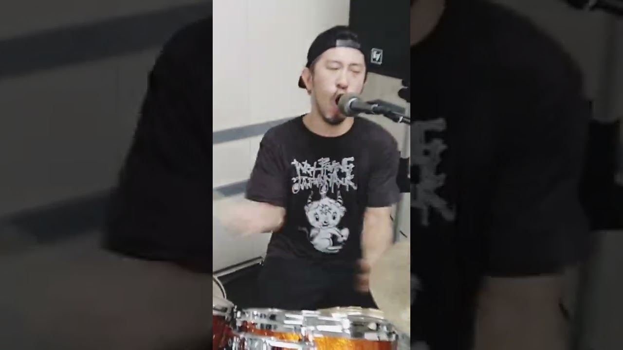 Cross sticking and screaming