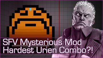 SFV Mysterious Mod - Hardest Urien Combo? (16 Headbutts)