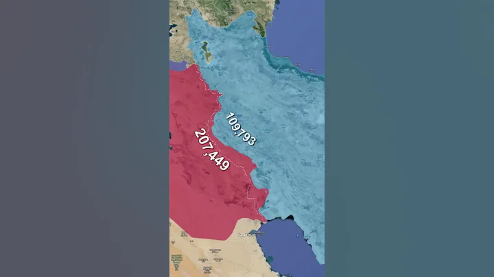 First month of the Iran-Iraq war ⚠️Credit: @mapsinanutshell ⚠️ #history #mapping #iran #iraq #war