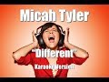 Micah Tyler "Different" BackDrop Christian Karaoke