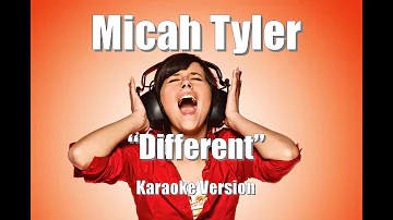 Micah Tyler "Different" BackDrop Christian Karaoke