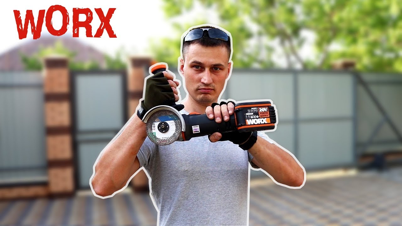WORX WX 802 АККУМУЛЯТОРНАЯ УШМ БОЛГАРКА из КИТАЯ на что СПОСОБНА
