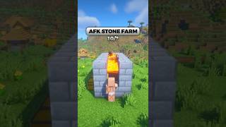 Easy Stone Farm in Minecraft