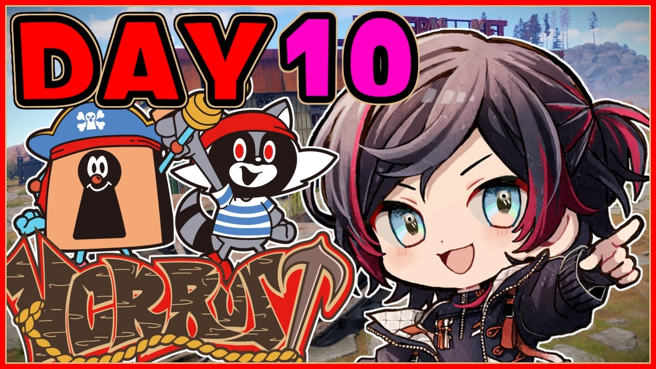 【VCR RUST】ヒーラーは遅れてやってくる VCR RUST day10【うるか
