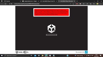 How to open WebGL build file locally in any browser ( easy fix )