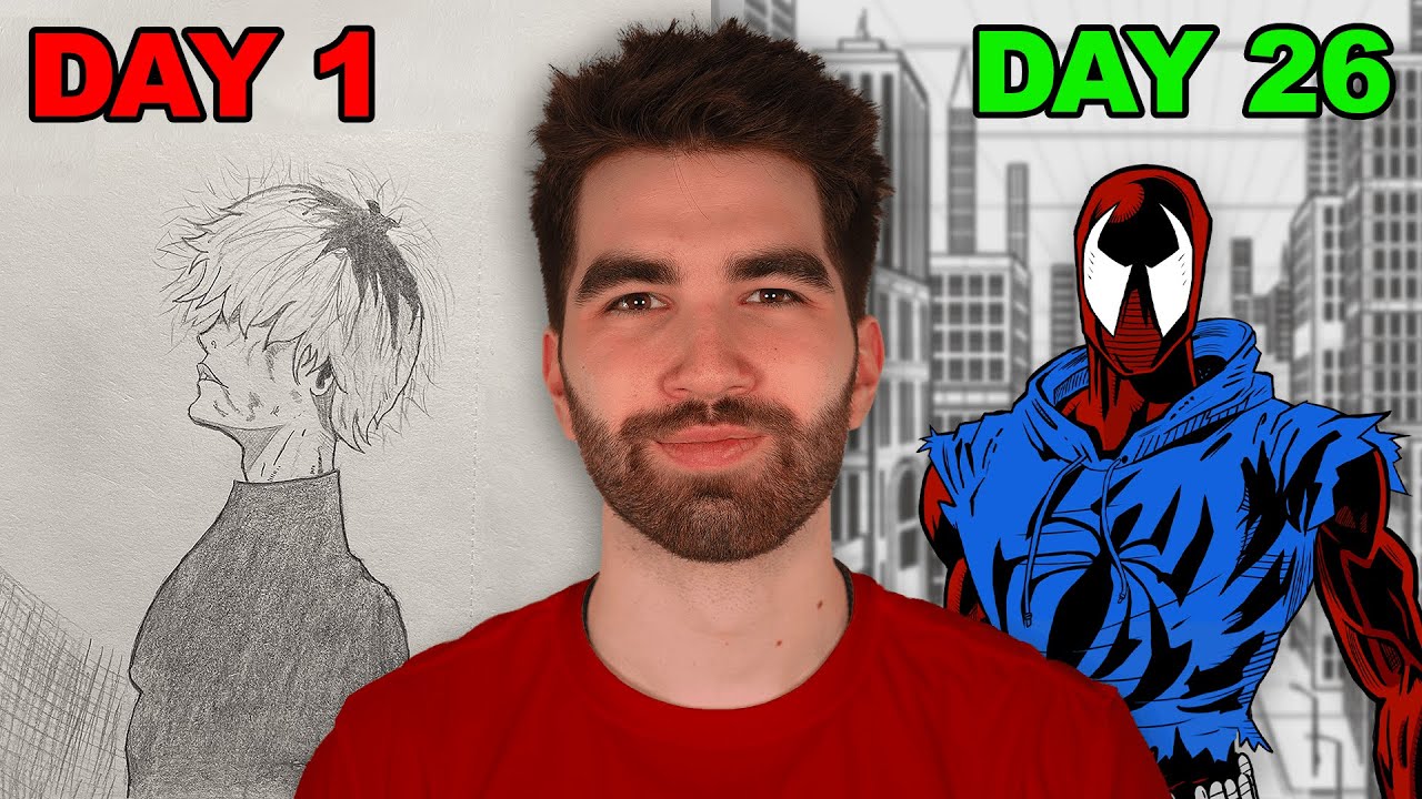 I Drew Digital Art Everyday for 30 Days! (no experience)