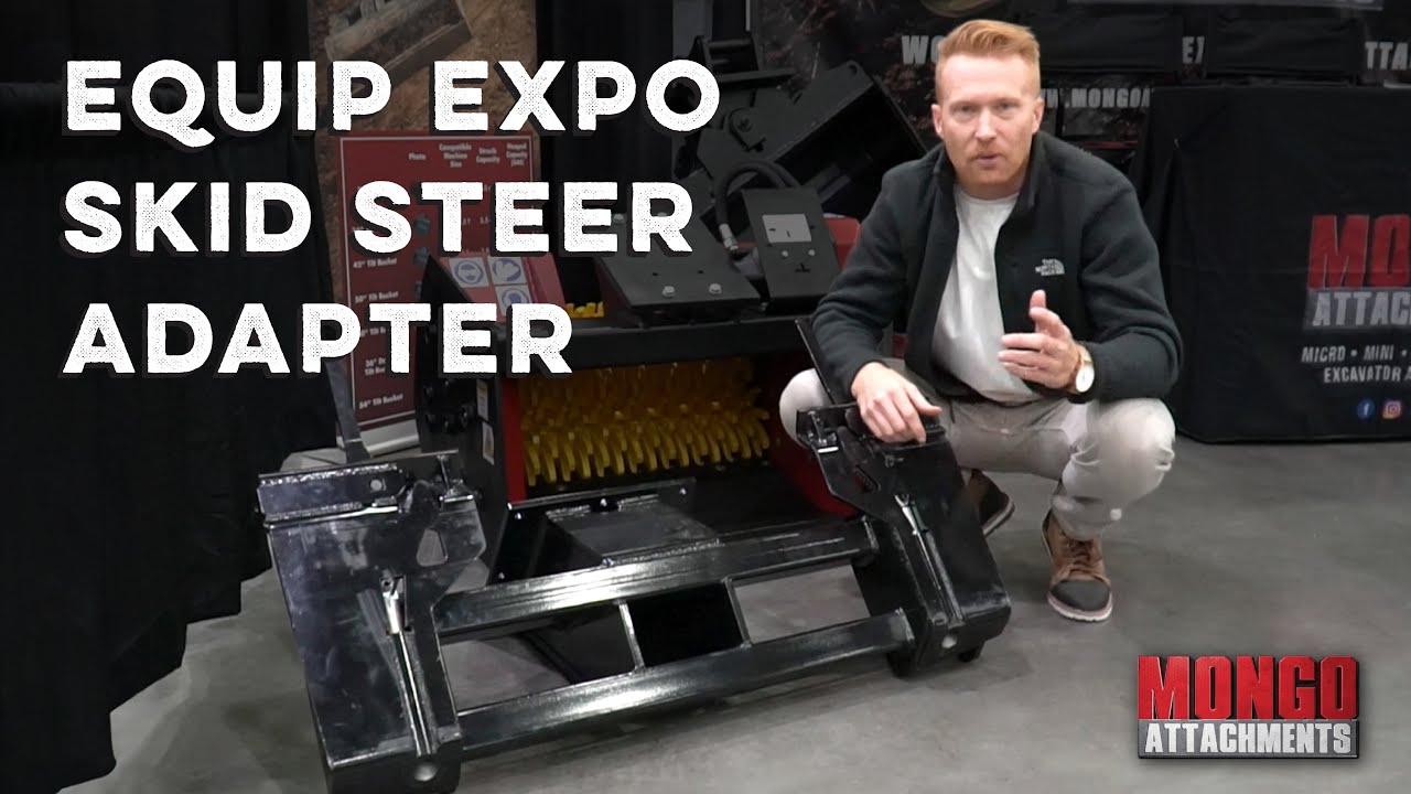 Mongo 2024 Equip Expo Product Showcase: Skid Steer Adapter Plate
