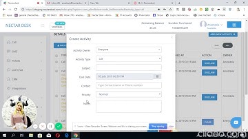 Nectar Desk Activities