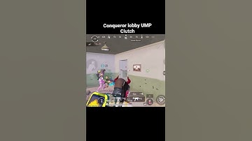 Conqueror lobby squad rush on me #bgmi #pubg #clutch #gaming #shorts #ytshorts