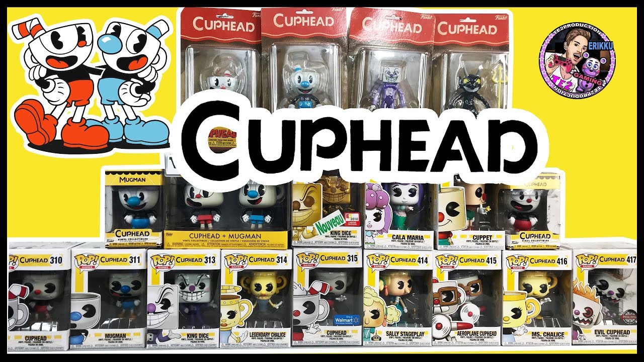 2018, Toy NUOVO Funko Vynl: Cuphead /& Mugman 2pk