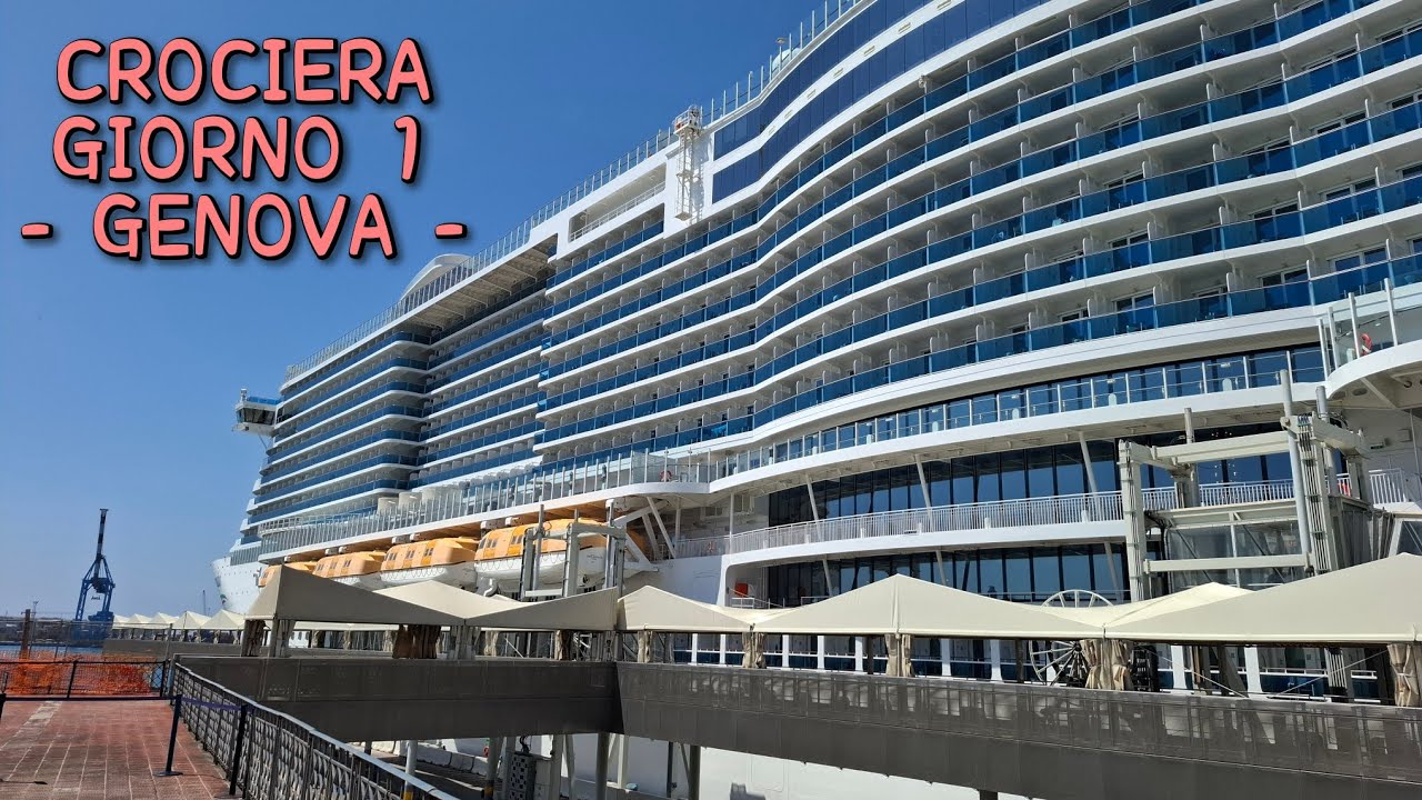 La mia prima crociera! Giorno 1 - Costa Smeralda