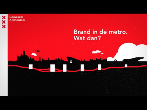 Animatie brandveiligheid Noord/Zuidlijn