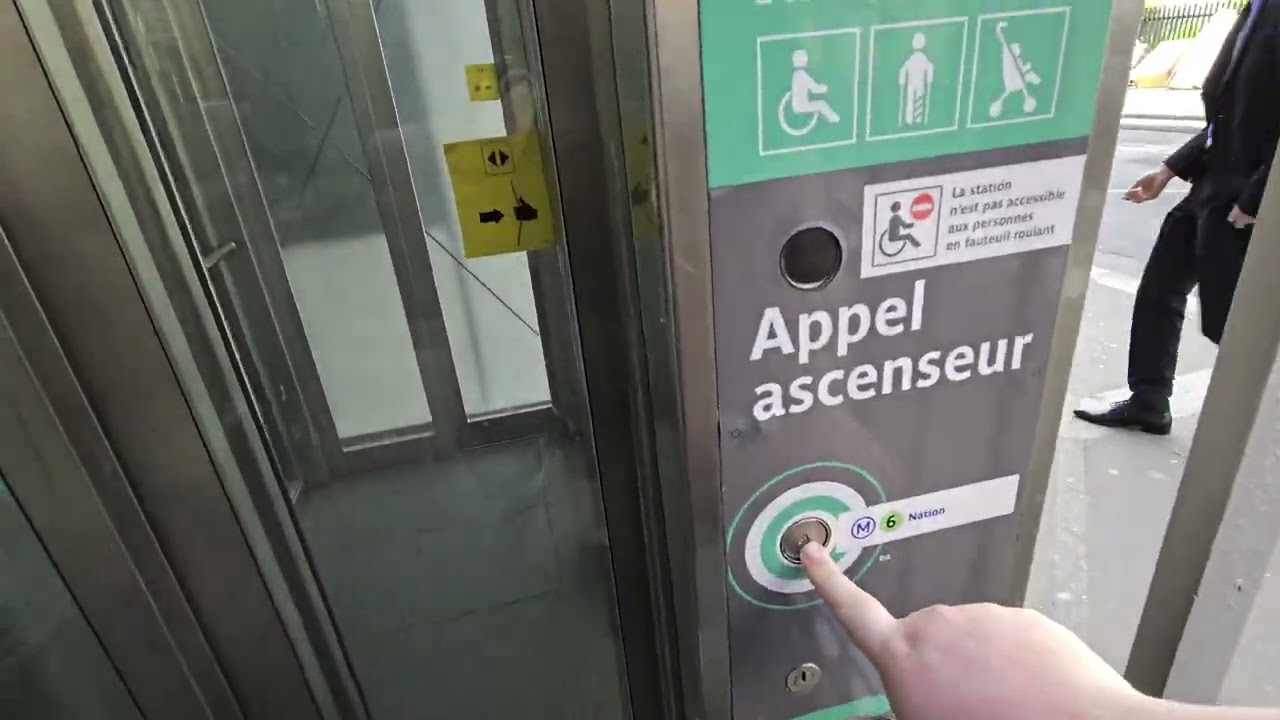 Some lifts in Paris a few did act up!