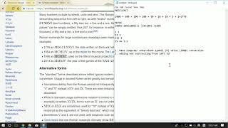 Problem 13   Roman to Integer