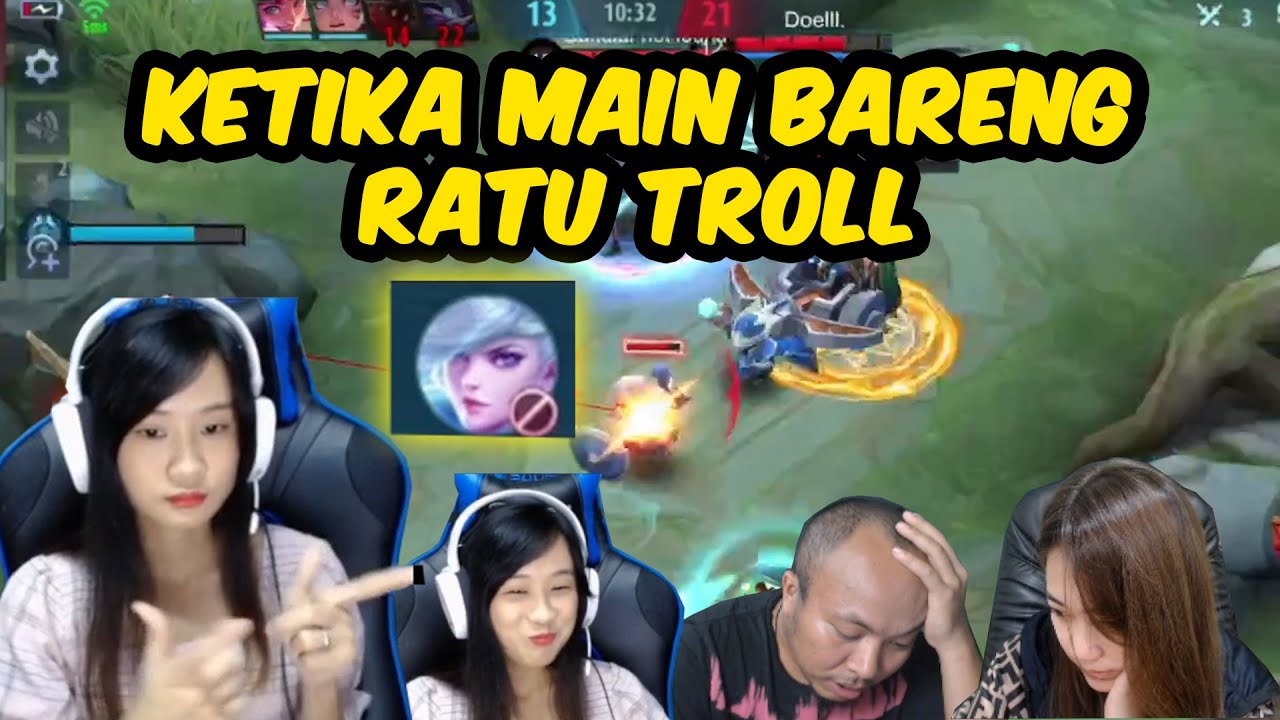 INGYIN SI RATU TROLL MULAI BERULAH LAGI ADIK ADIK!!